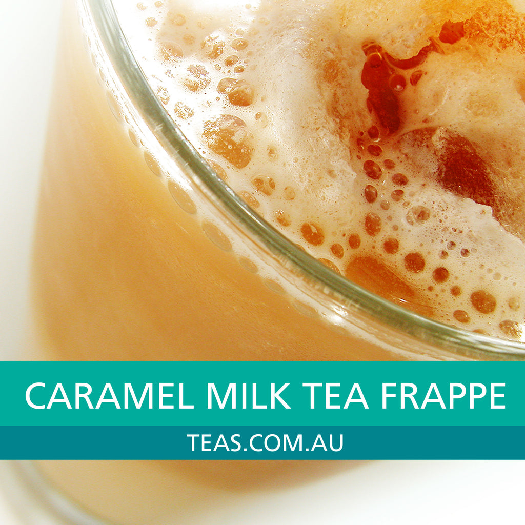 Caramel Milk Tea Frappe
