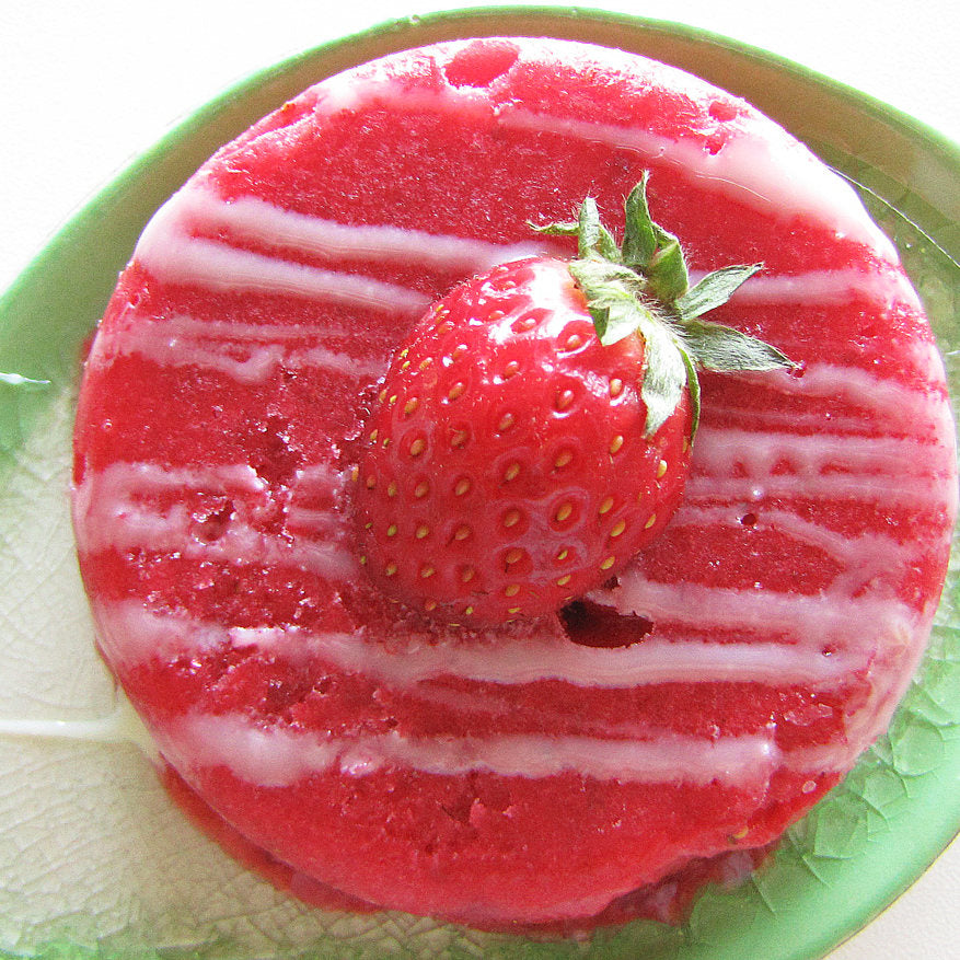 Strawberry Rose Oolong Sorbet
