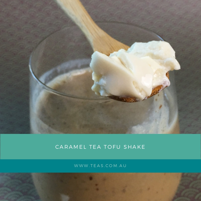Caramel Tea Tofu Shake