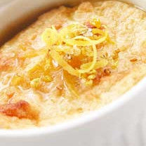 Oolong Lemon Pudding Cake