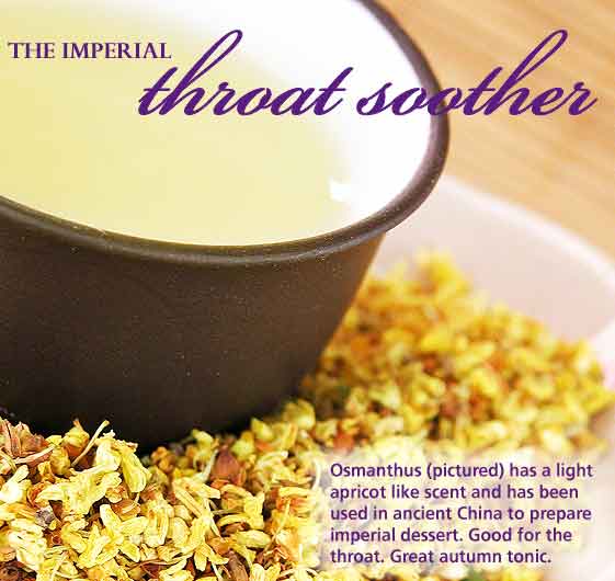 Easy guide to Osmanthus (tea & food)