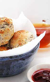 Rose Oolong Scones for a delicious Sunday Brunch