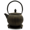 Teapot - Cast Iron - 850ml - Black & Gold