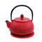 Teapot - Cast Iron - 800ml - Red