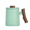 Infuser Mug - Ceramic/Wood - 360ml - Mint