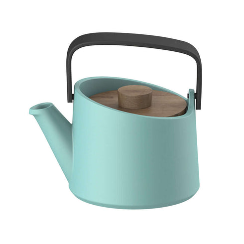 Teapot Set - Ceramic - 800ml - Aqua Blue