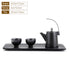 Teapot Set - Kung Fu Tea Set - Ceramic - 250ml - Black