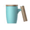 Infuser Mug - Ceramic - 450ml - Blue